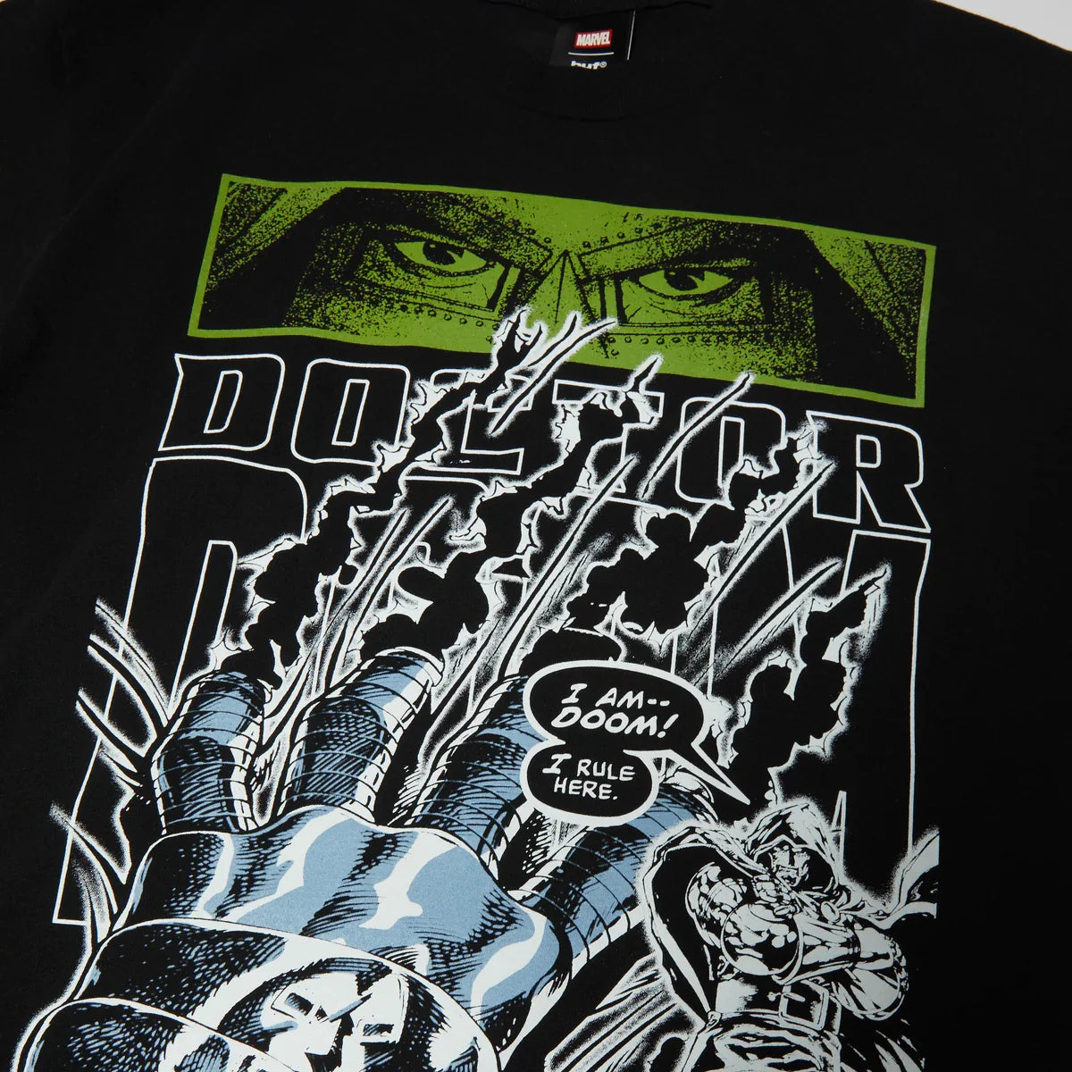 HUF x Marvel 'Doom Lives' Tee - Black