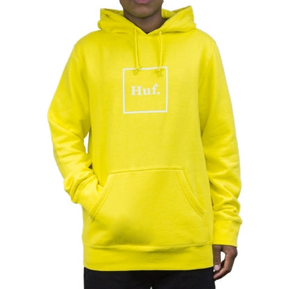 HUF 'Box Logo' Hoodie - Aurora Yellow