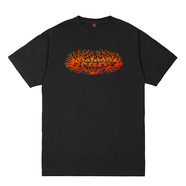 Satan’s Drano 'Coral' Tee - Black
