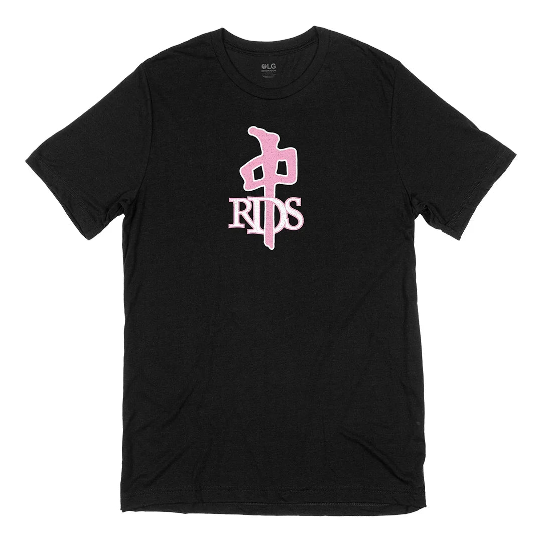 Red Dragon 'OG Logo' Tee - Black/Pink (Women’s)