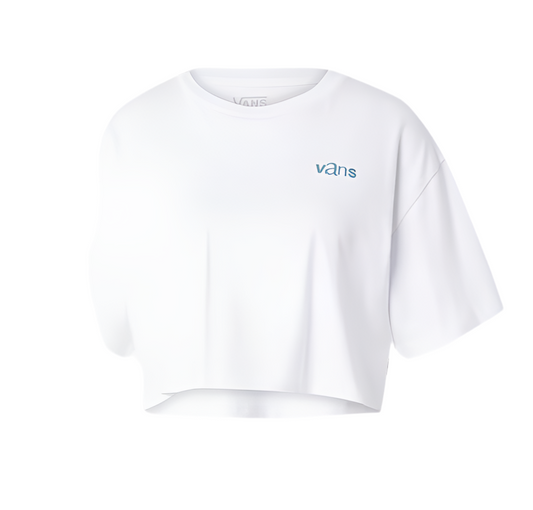 Vans 'Preference' Cropped Tee - White (Women's)