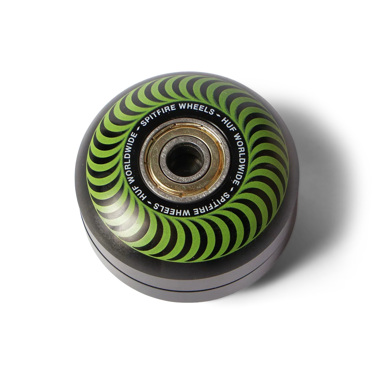 HUF x Spitfire 'Classic' Grinder - HUF Green