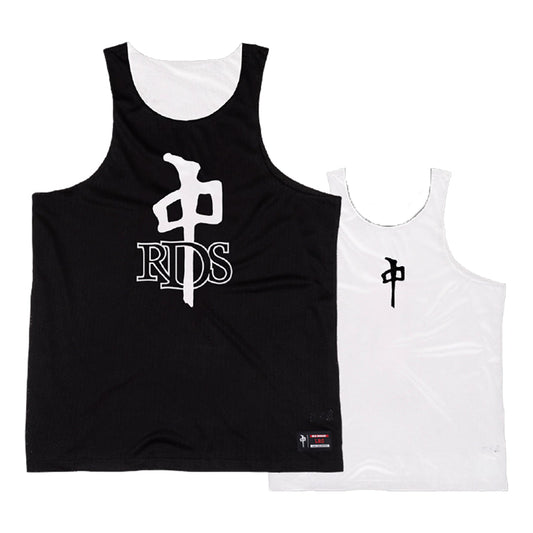Red Dragon 'Mesh OG' Tank Top - Black/White (Reversible)