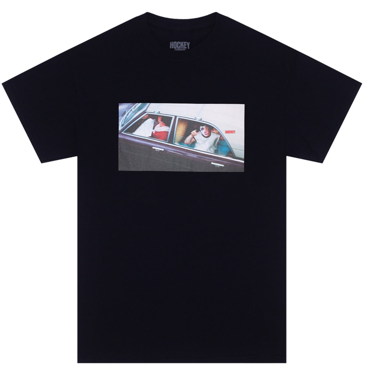 Hockey 'Car Kid' Tee - Black