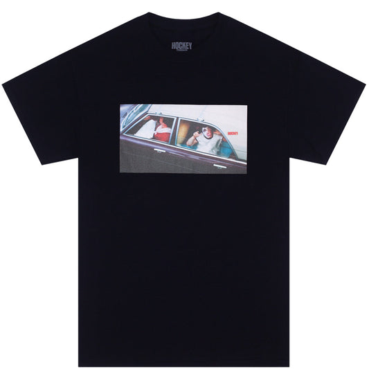 Hockey 'Car Kid' Tee - Black
