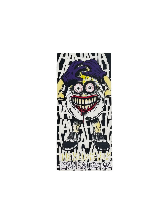 Heroin Skateboards 'The Killing Yolk' Sticker - Purple