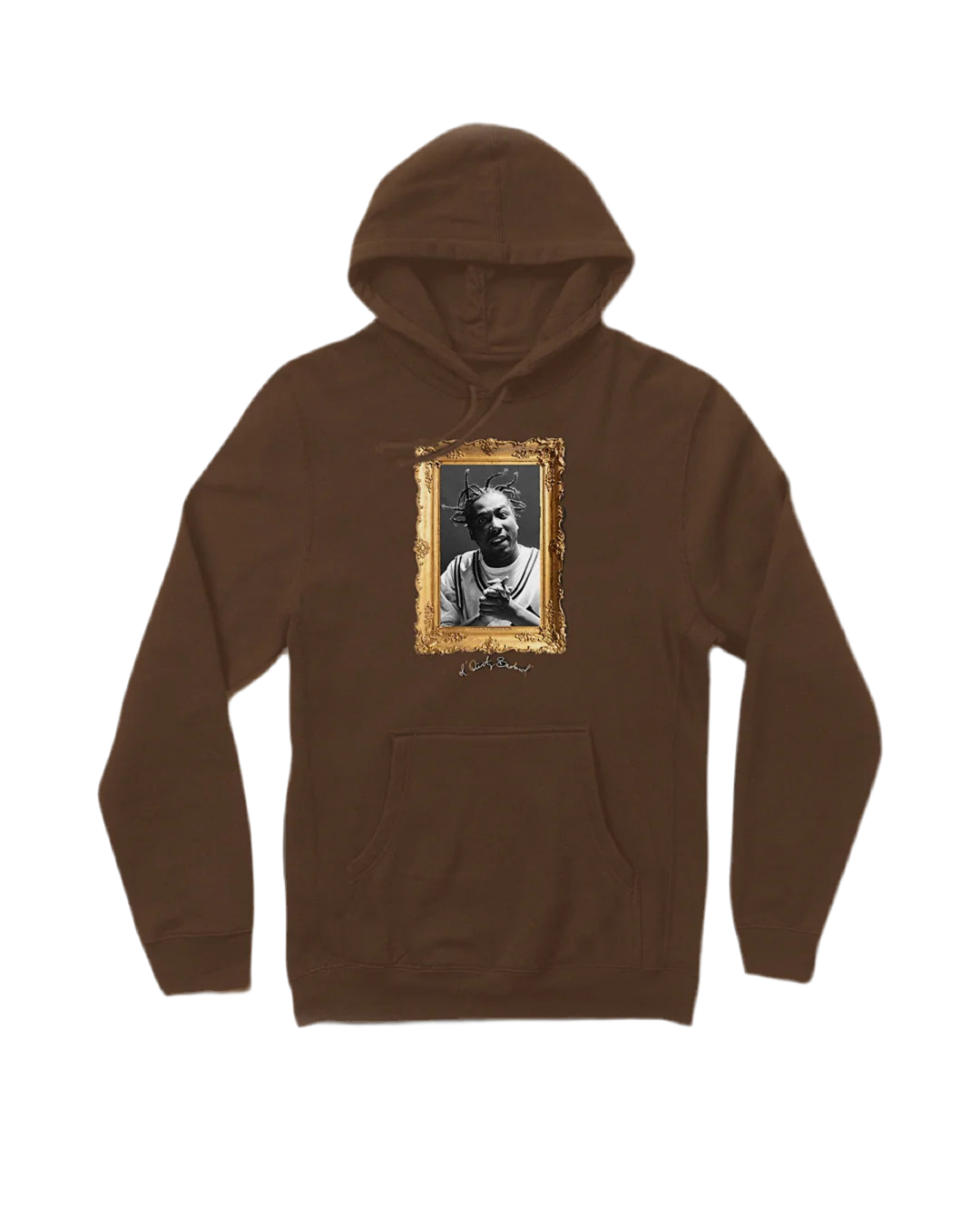 Color Bars x Ol’ Dirty Bastard 'Portrait' Hoodie - Brown