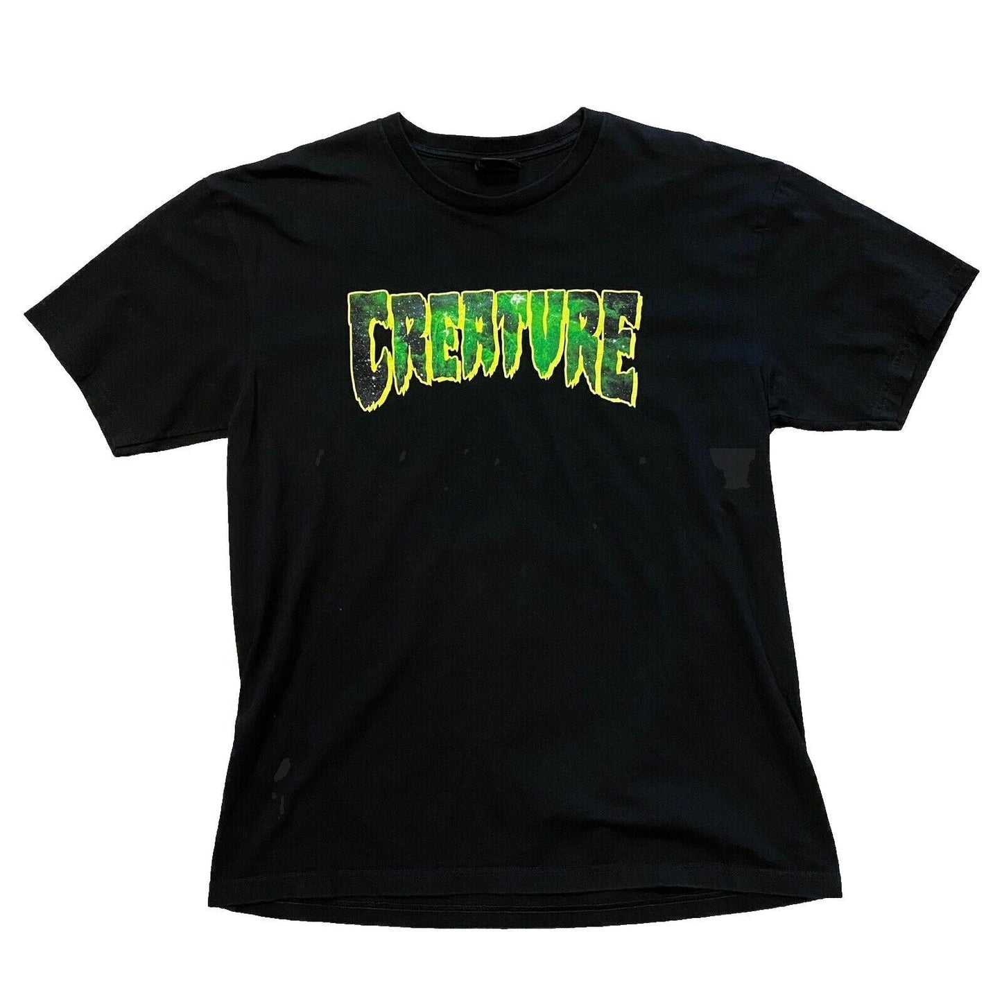 Creature 'Space Logo' Tee - Black