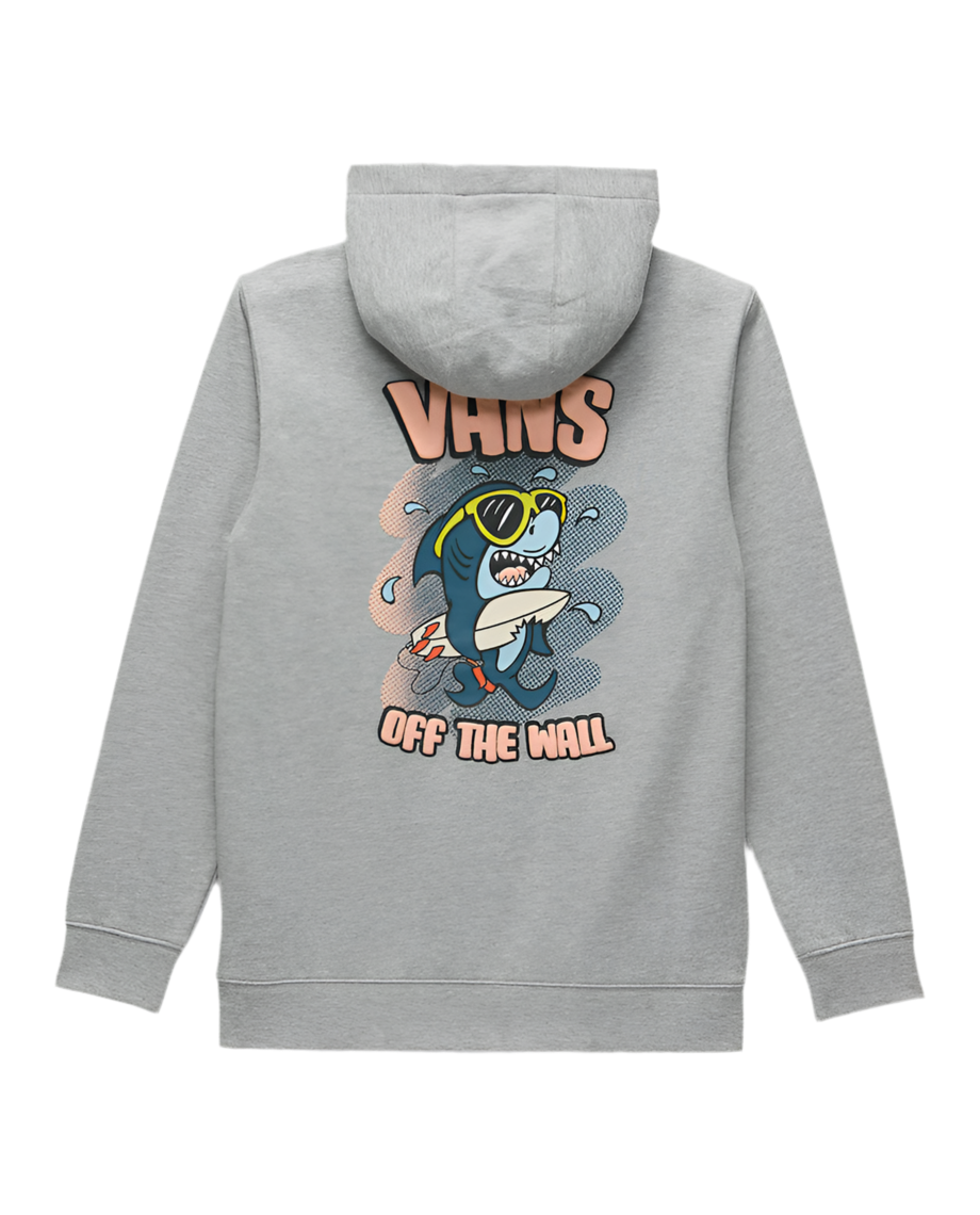 Vans 'Surf Shark' Hoodie - Grey (KIDS)