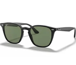 Ray-Ban 'ORB4258F' Sunglasses - Black / Dark Green