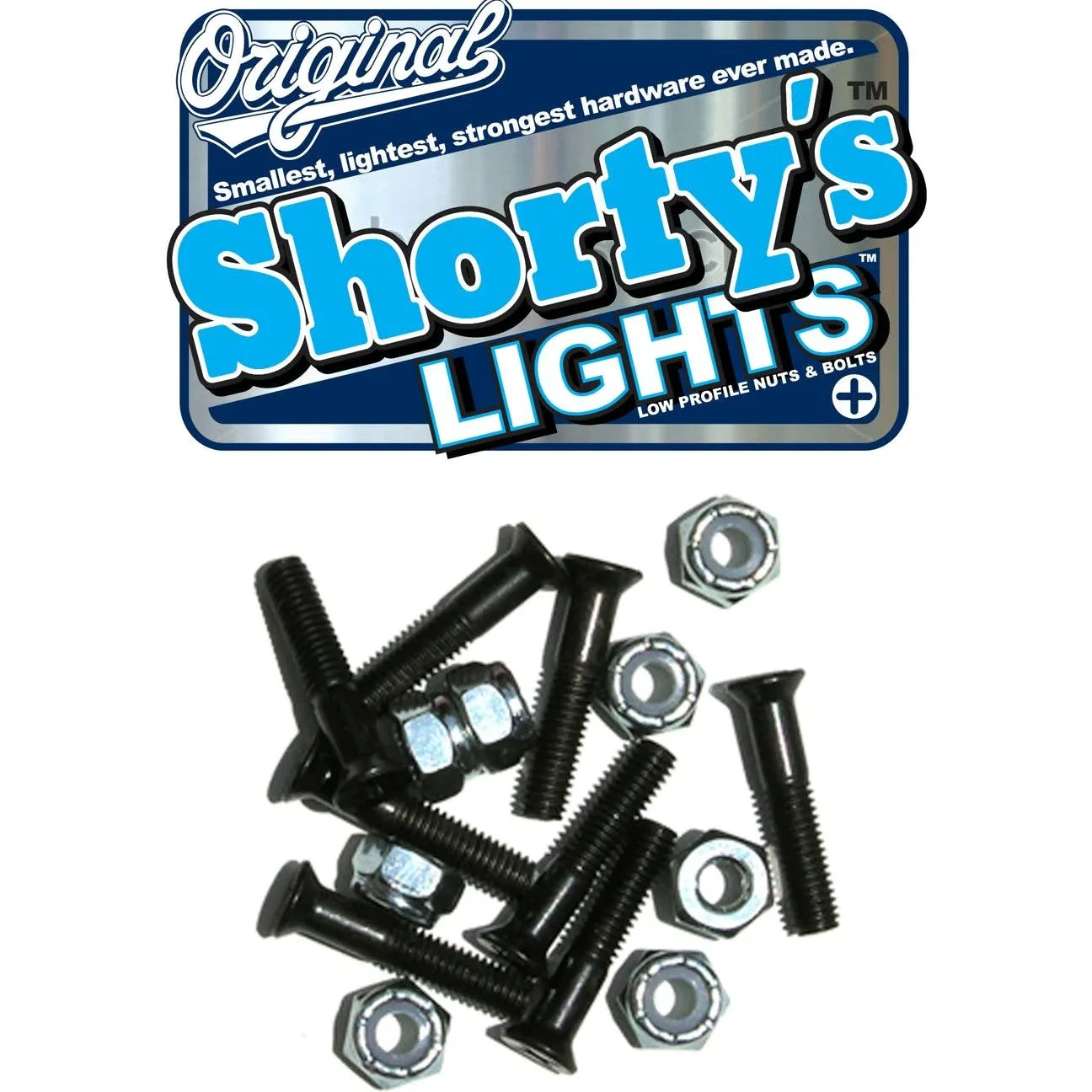 Shorty’s 'Lights' Phillips Hardware - Black (7/8")
