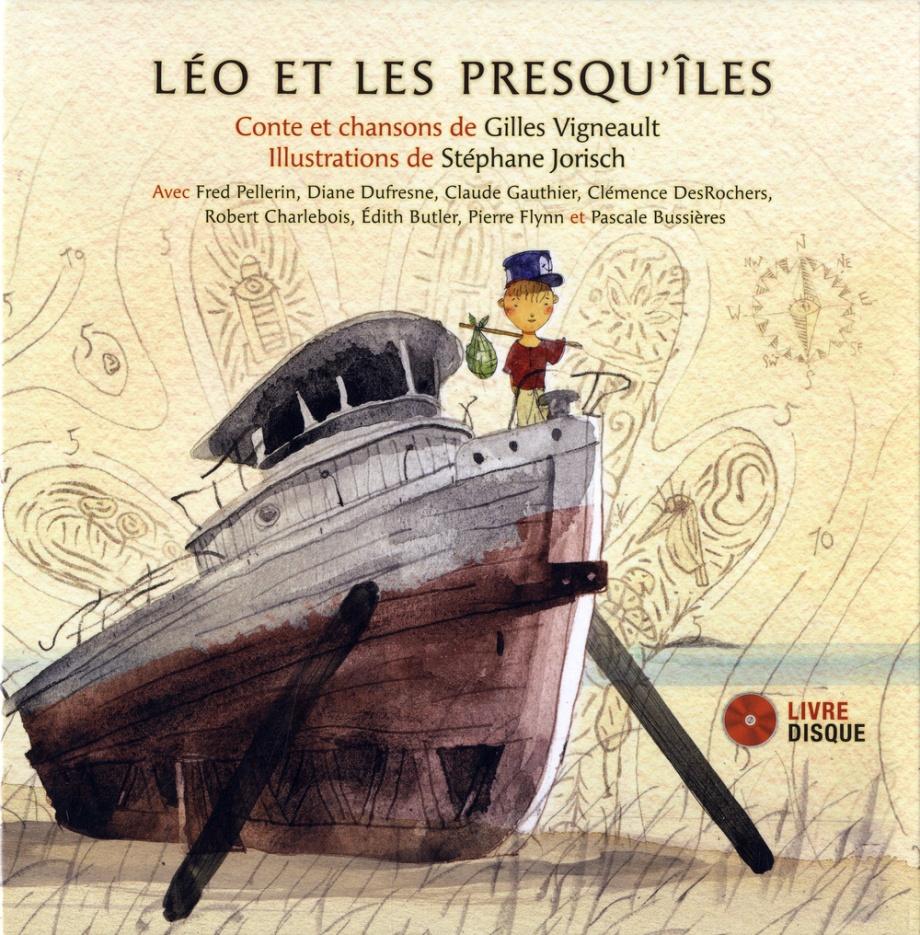 Léo et les presqu'îles - Livre-CD