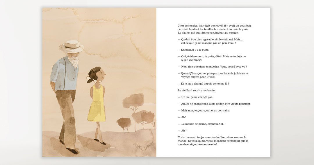 Le vieillard et l'enfant / Livre-CD
