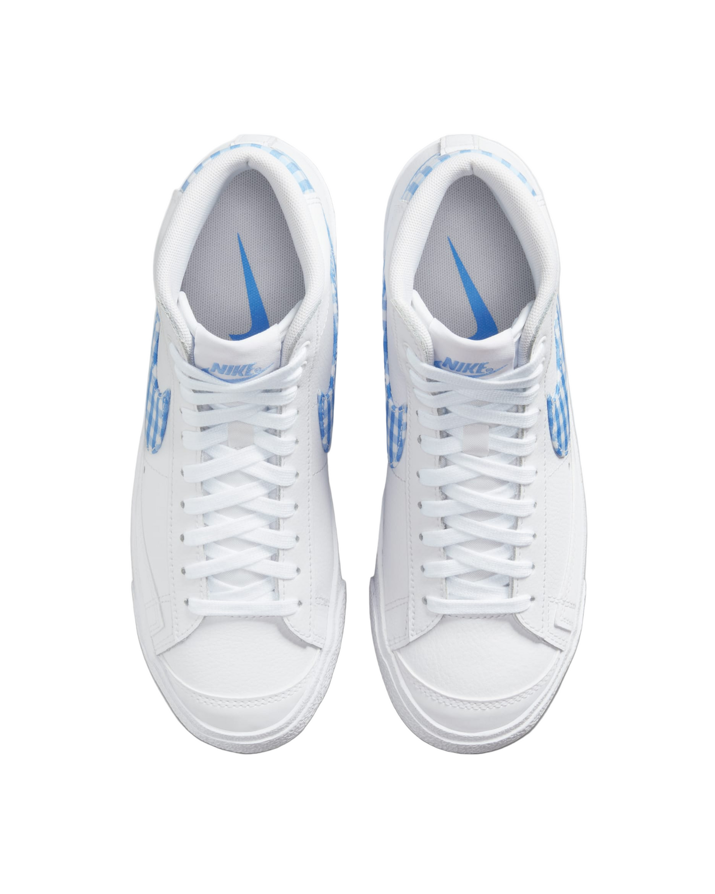 Nike 'Blazer Mid 77' Shoes - White/University Blue