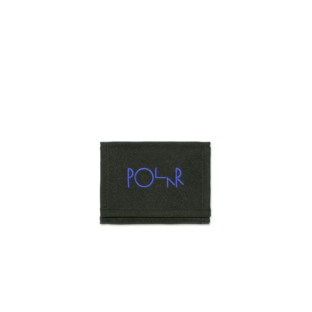 Polar Skate Co. 'Script Logo' Key Wallet - Black/Blue