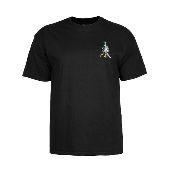 Powell Peralta 'Skull and Sword' Tee - Black