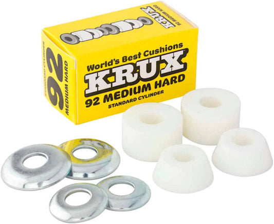 Krux 'Worlds Best Cushions' Medium Hard Bushings - White (92A)