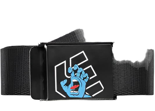 Etnies x Santa Cruz 'Screaming Hand' Belt - Black
