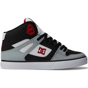 DC Shoes 'Pure High-Top WC' Shoes - Black/Grey/Red