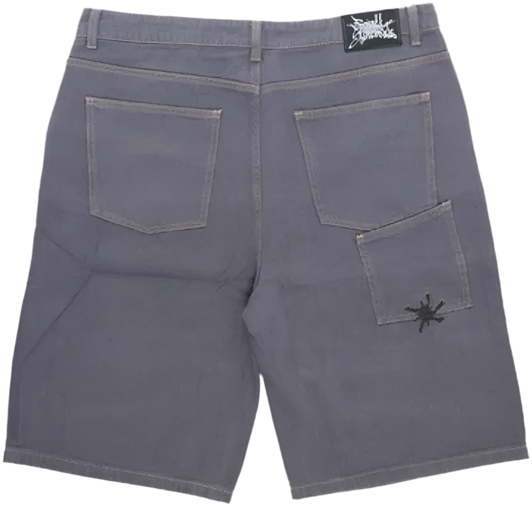 Frosted Skateboards 'Baggy' Shorts - Grey
