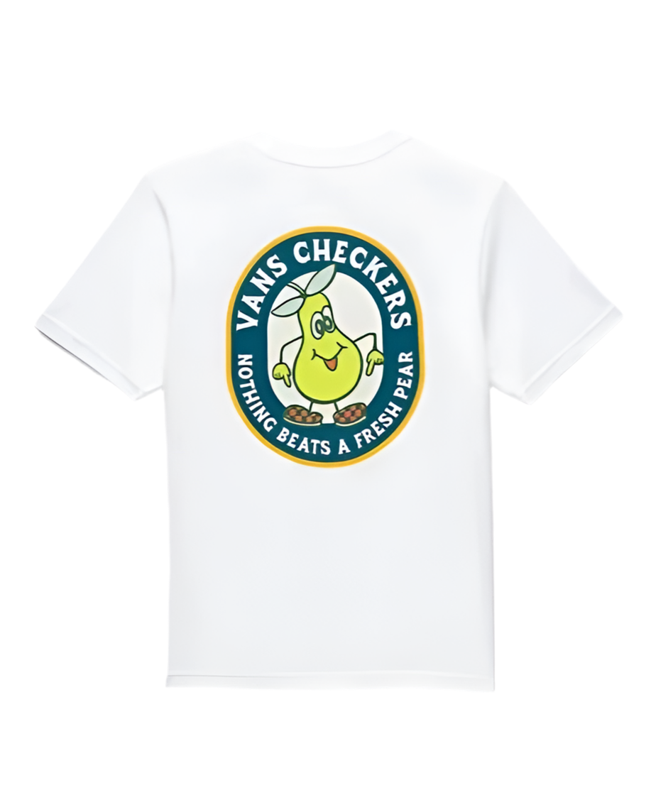 Vans 'Fresh Pear' Tee - White (KIDS)