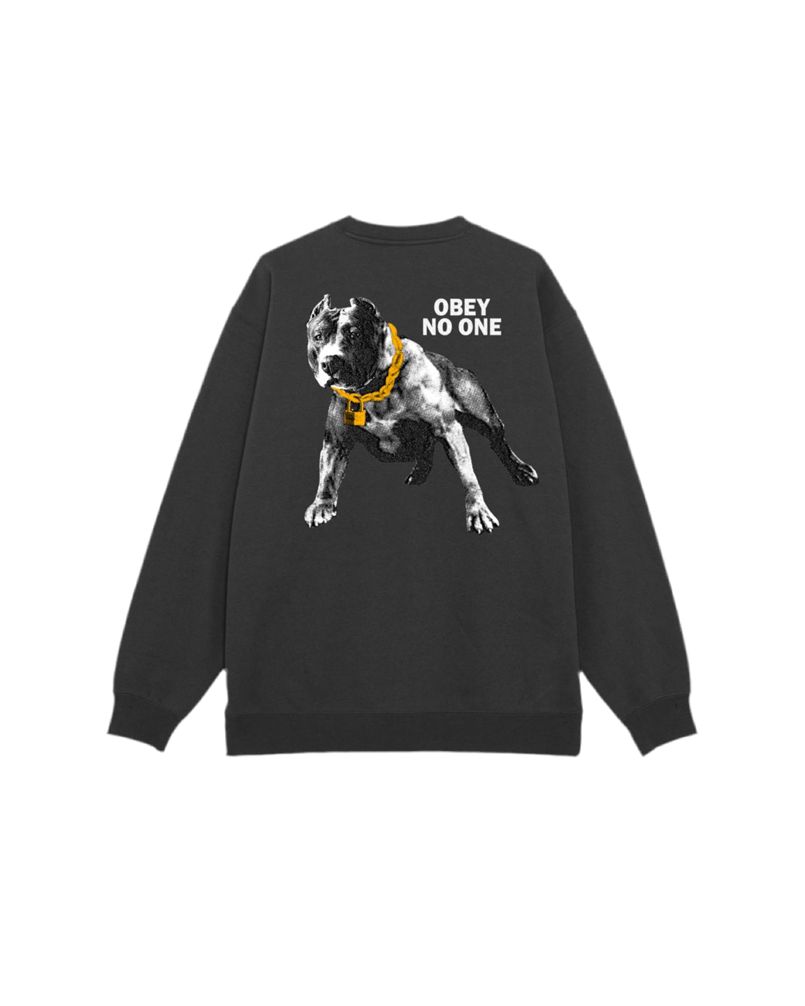 Obey 'No one' Sweatshirt - Black