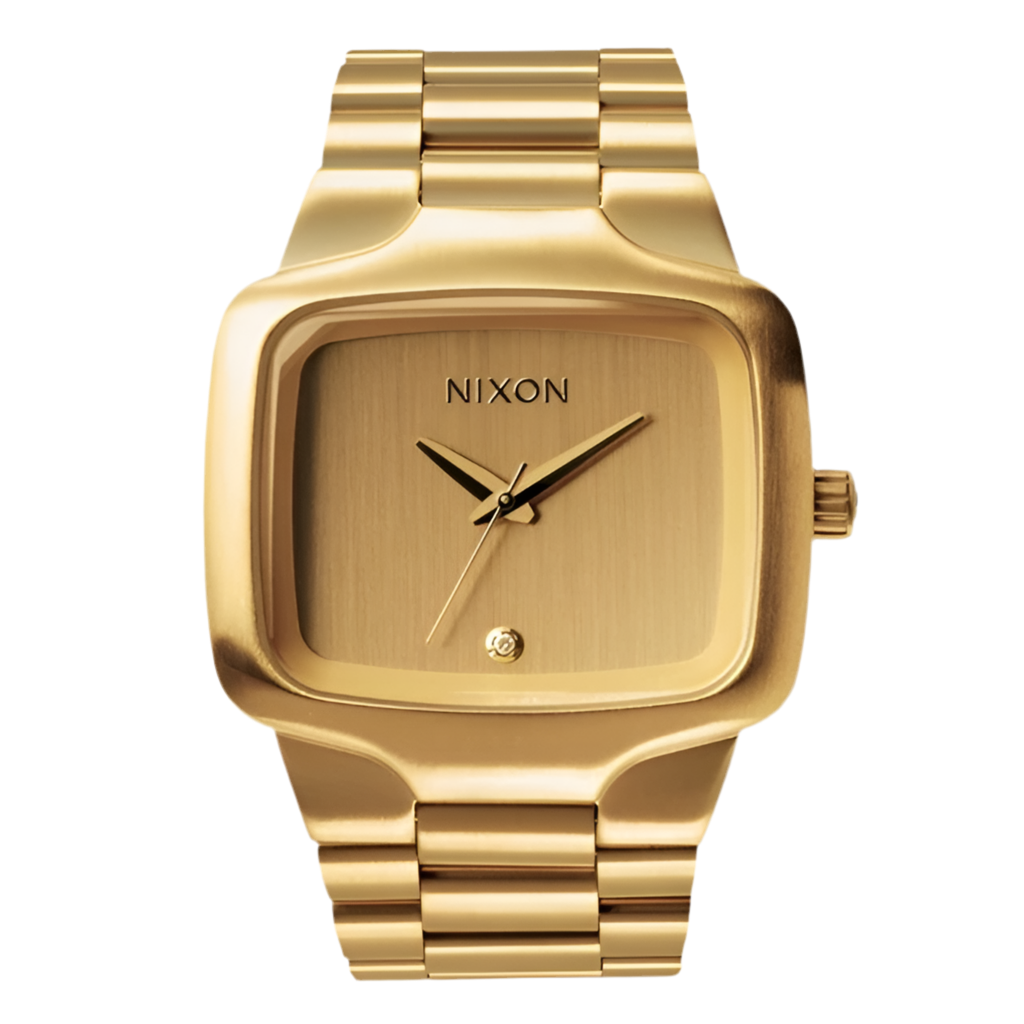 Nixon 'Small Player' Watch - All Gold / Gold