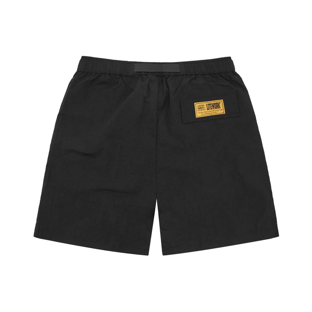 Corteiz 'CRTZ' Nylon Shorts - Black