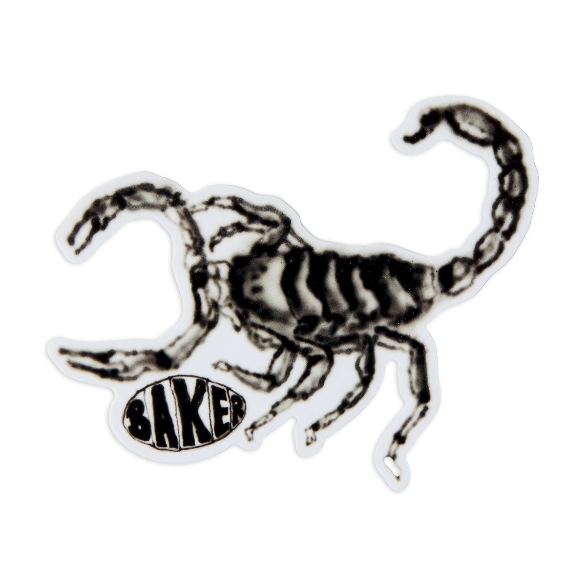 Baker 'Scorpion' Sticker - Multi