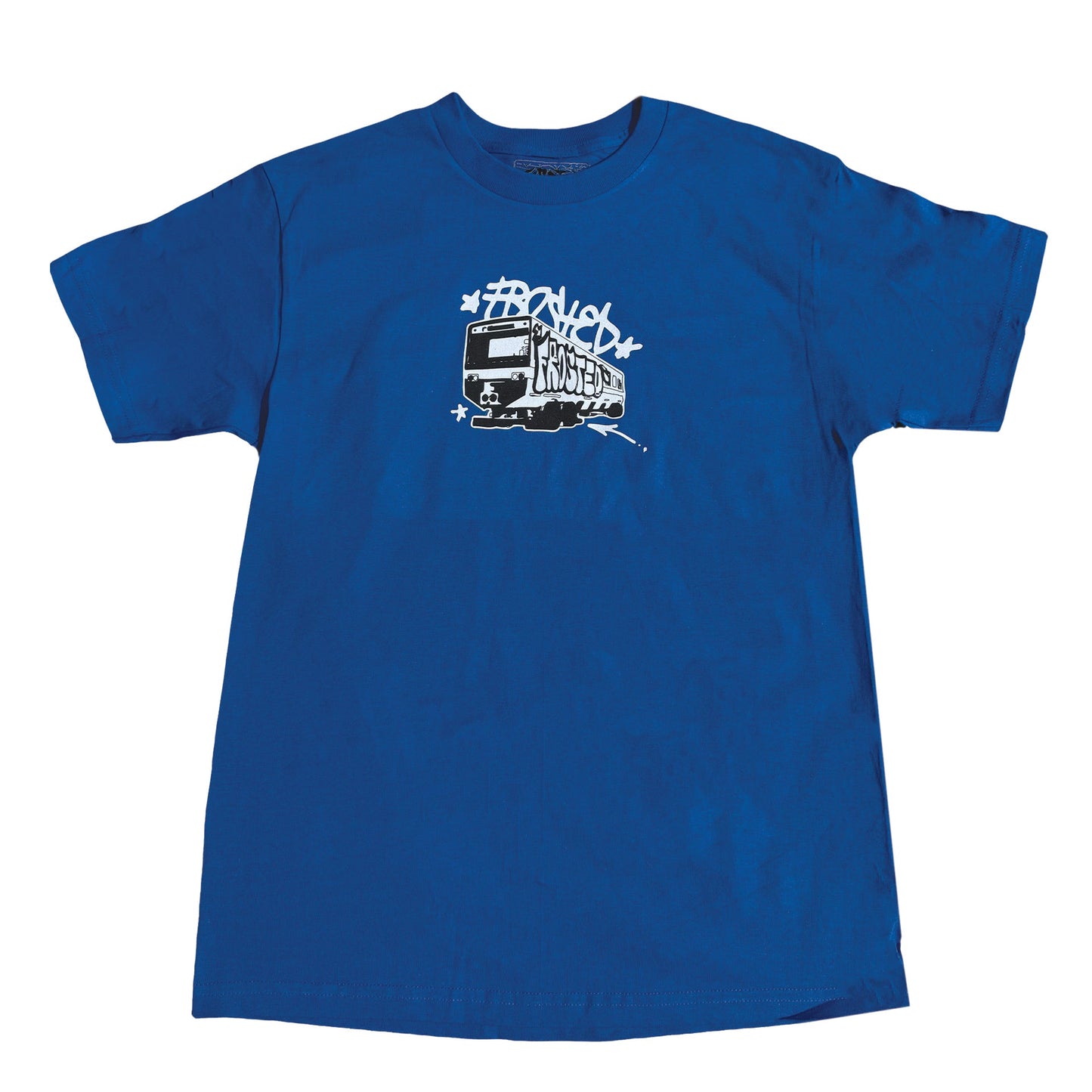 Frosted Skateboards 'Metro Logo' Tee - Blue