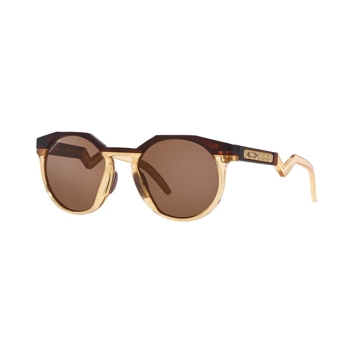 Oakley x Kylian Mbappé 'HSTN' Signature Sunglasses - Dark Amber/Light Curry