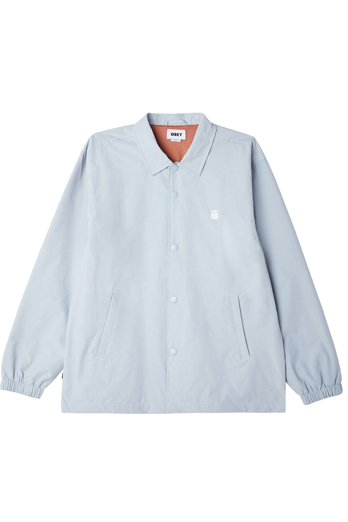 Obey 'Icon Mesh' Windbreaker - Good Grey