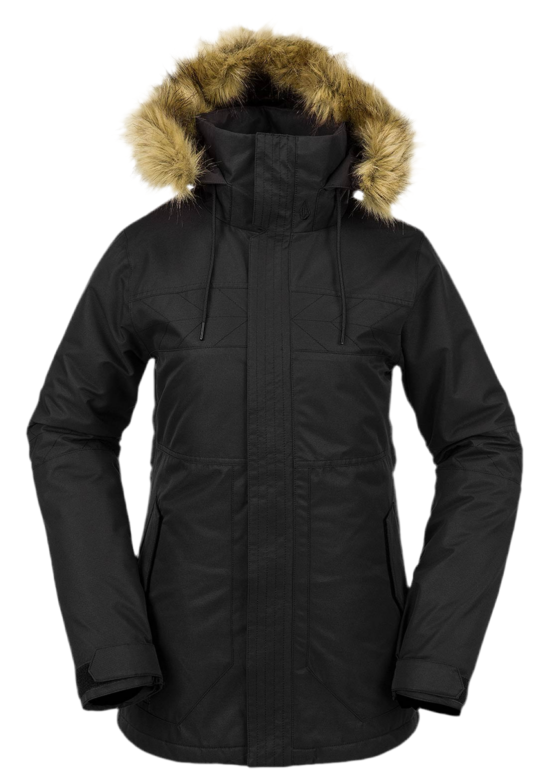 Volcom 'Fawn' Insulated Jacket - Black (Women's)