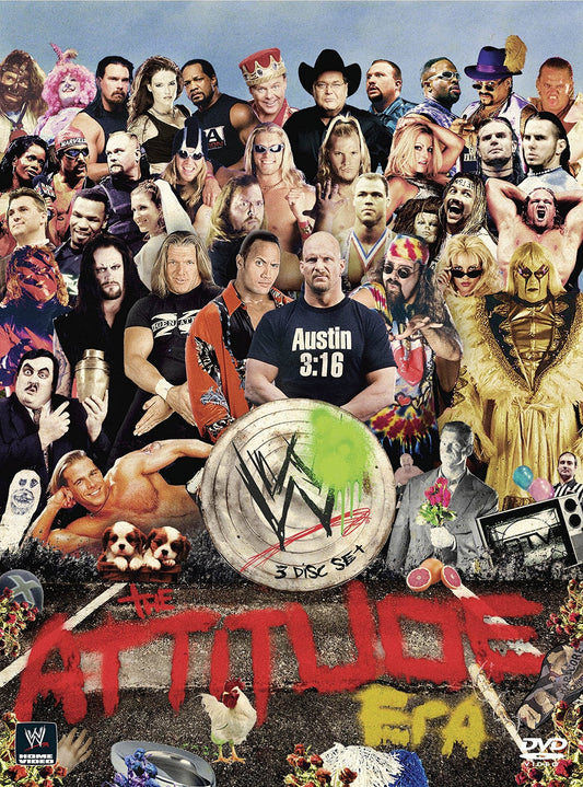 WWE: The Attitude Era (3-Disc Set) - DVD (Used)