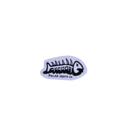 Polar Skate Co. 'Dead Fish' Sticker - Black