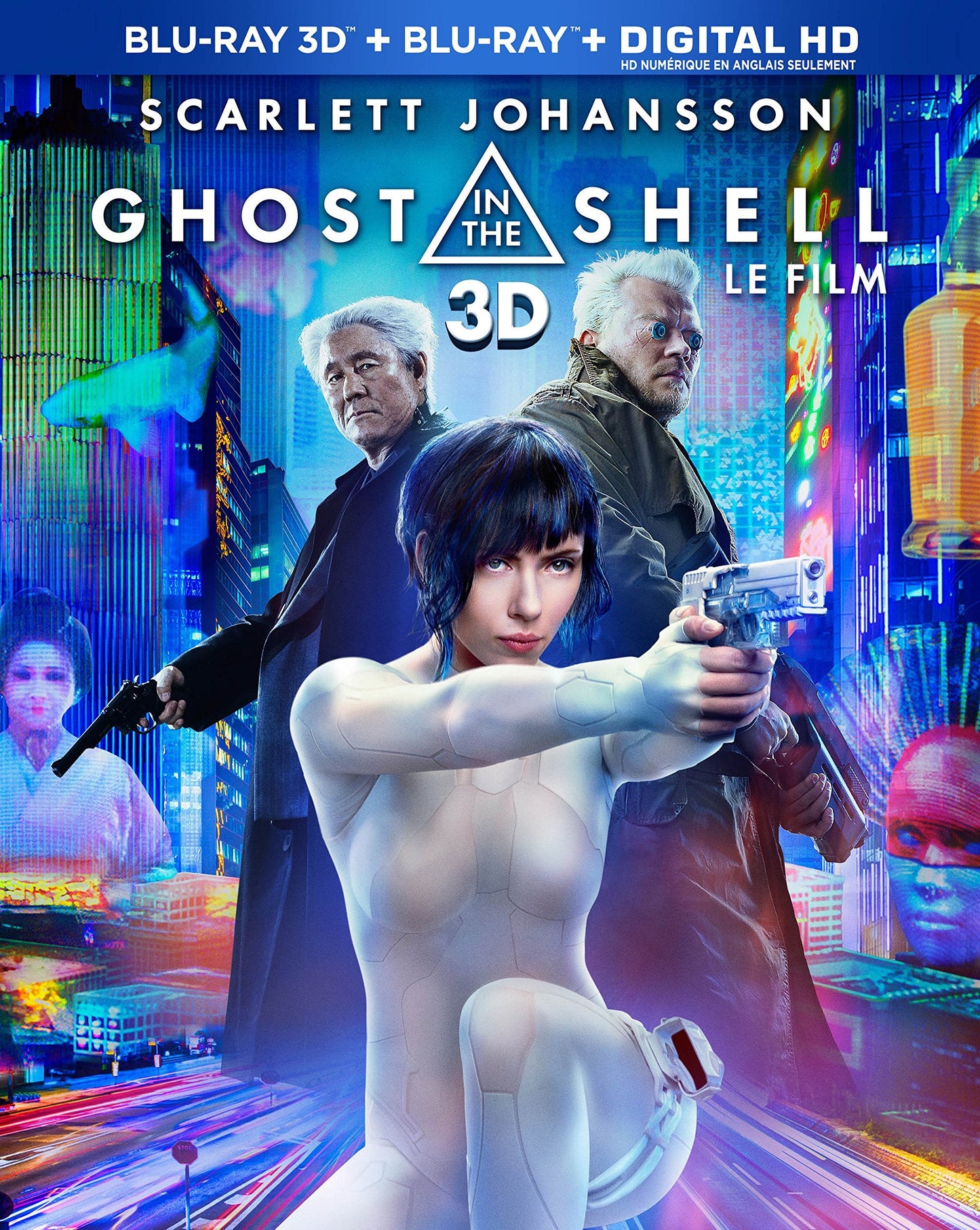 Ghost In the Shell [3D Blu-ray + Blu-ray + Digital HD]