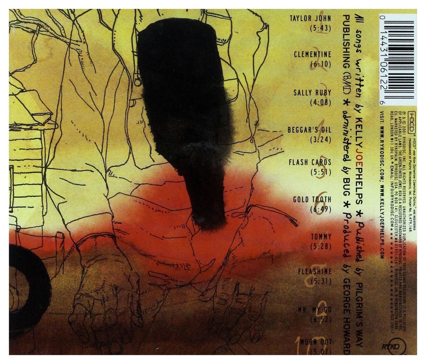 Kelly Joe Phelps / Sky Like A Broken - CD (Used)