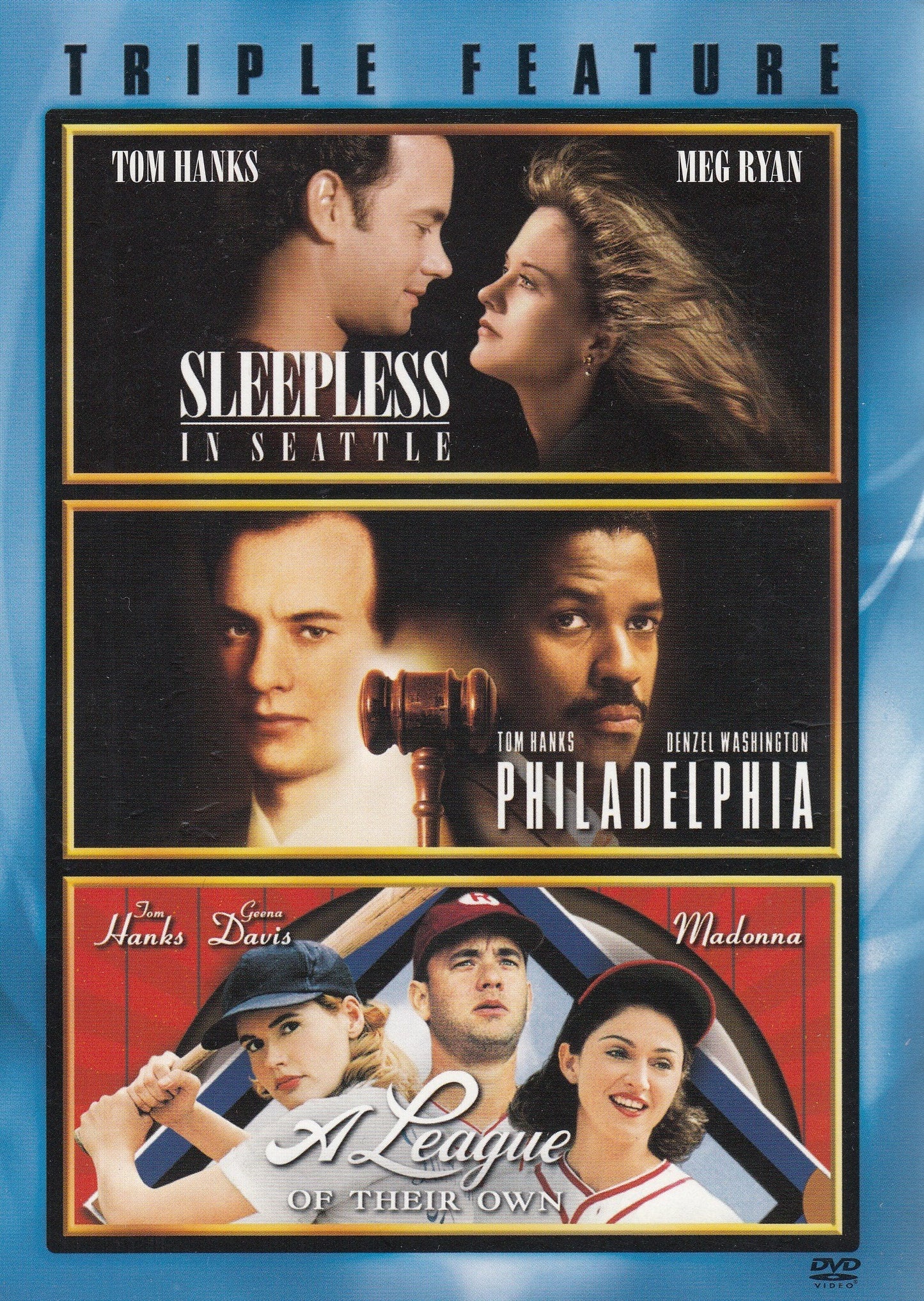 Triple Feature: Sleepless in Seattle/Philadelphia/A League of Their Own - DVD (Used)