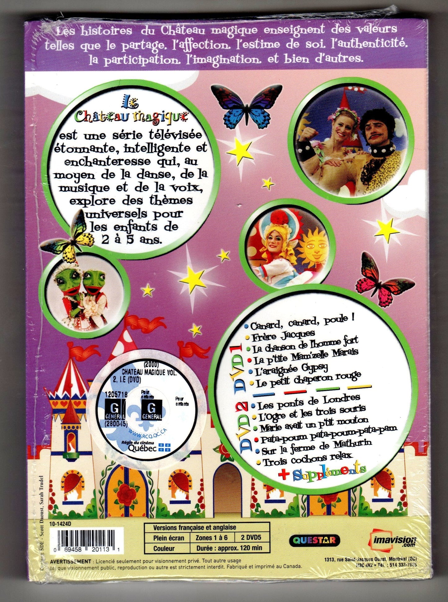 Coffret Le château magique, v. 02 [2 DVD] - DVD