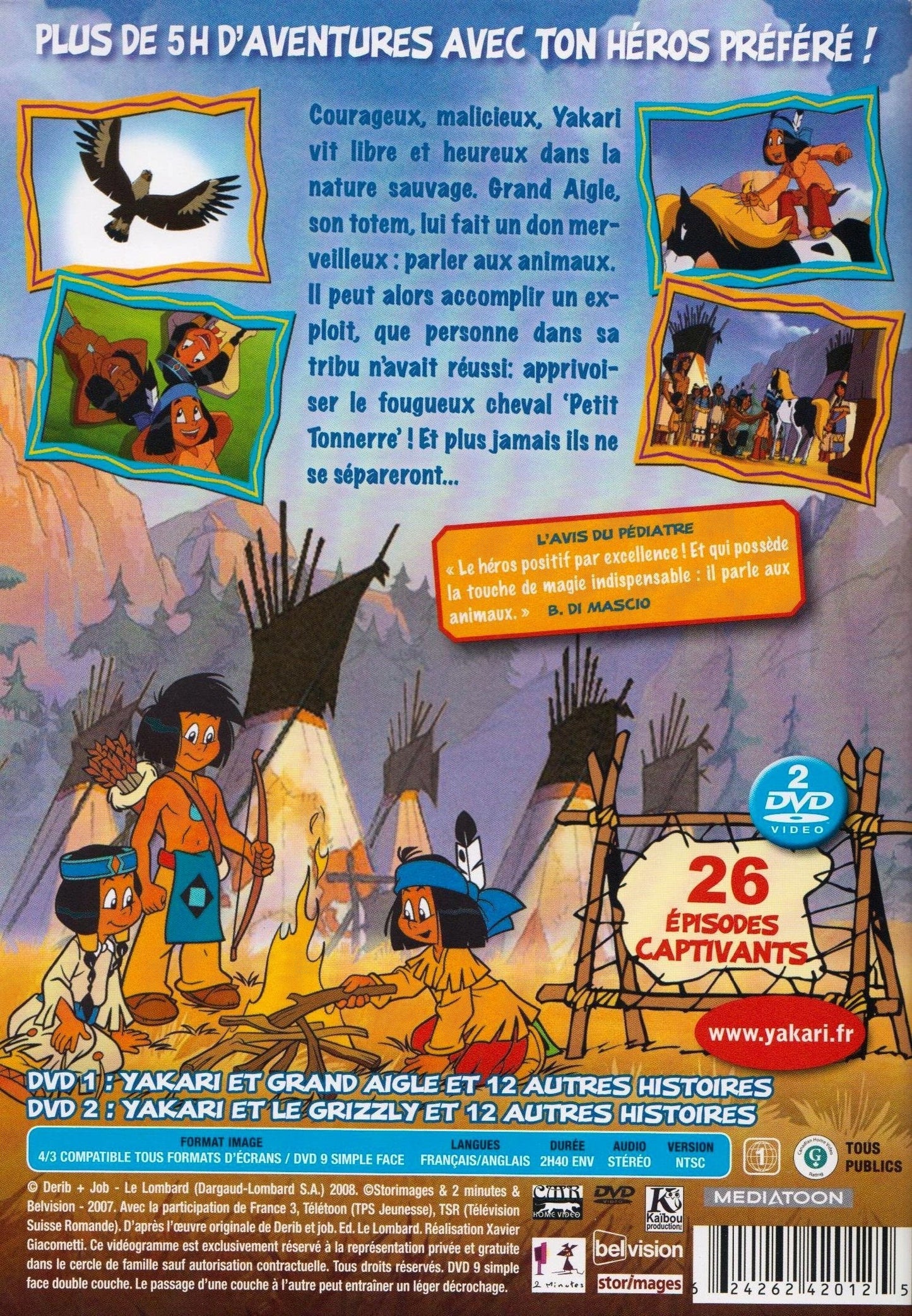Yakari - Yakari Et Grand Aigle - DVD