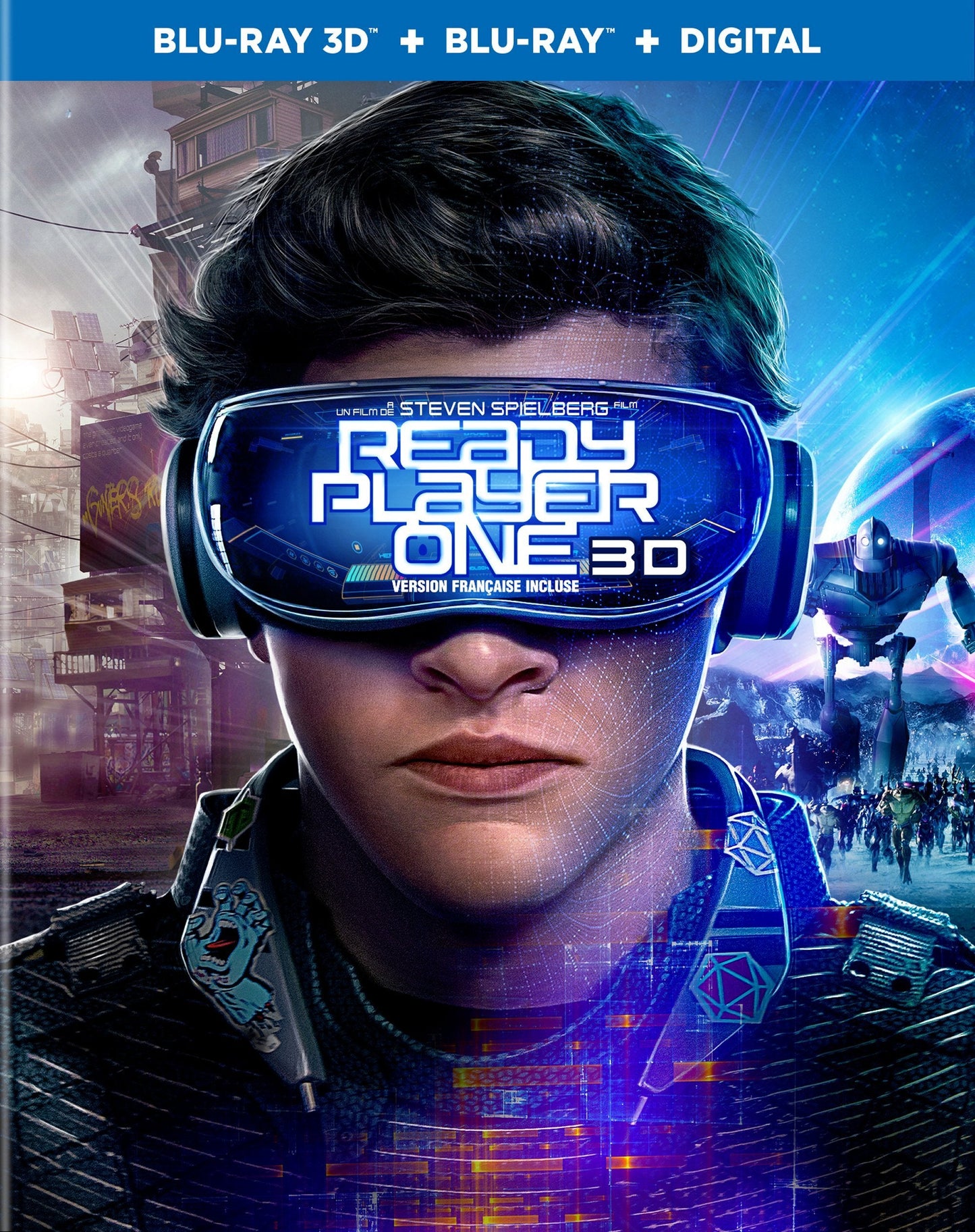 Ready Player One (Bilingual) [Blu-Ray 3D + Blu-Ray + Digital]