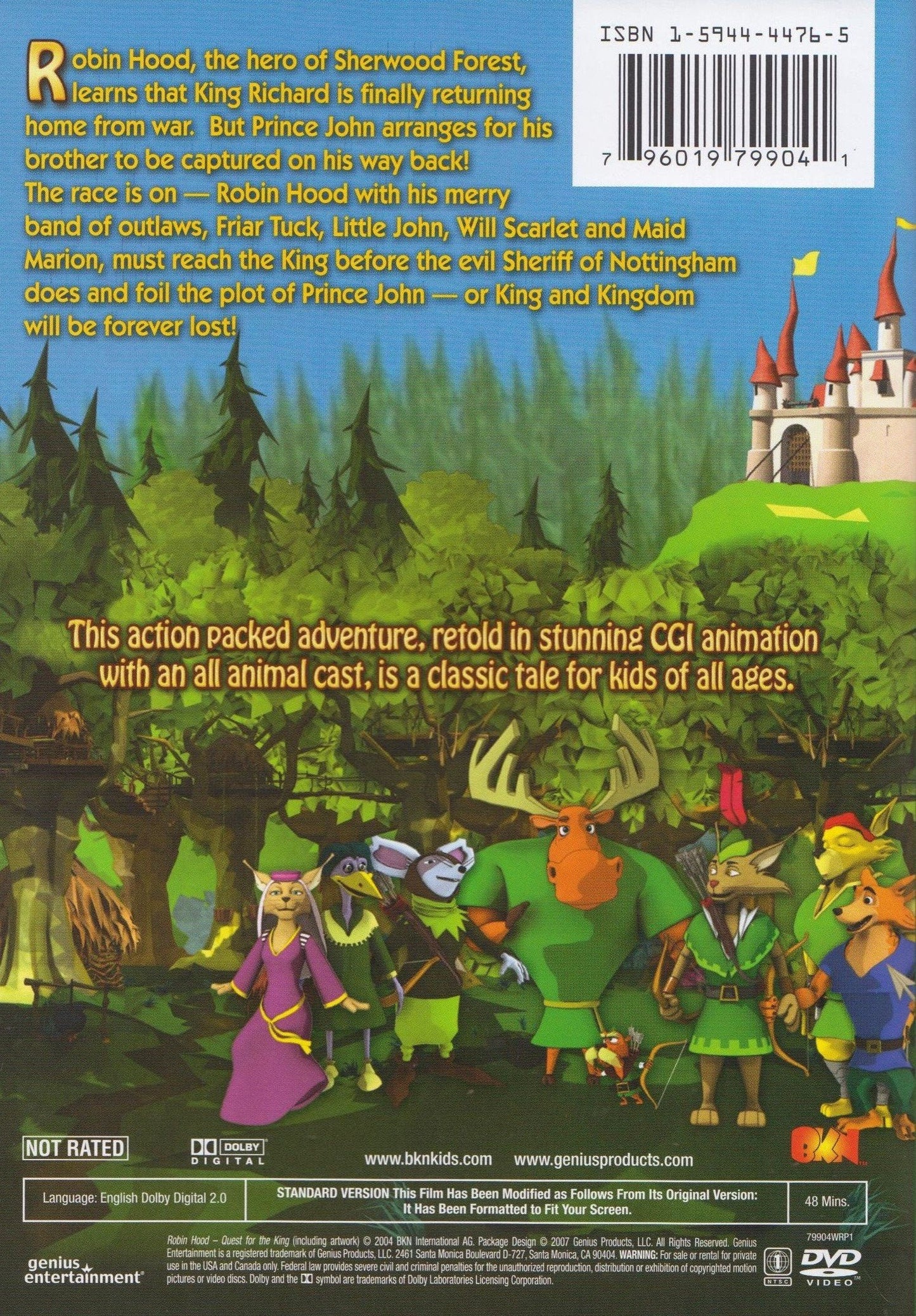 Robin Hood: Quest for the King (Full Screen) [Import]