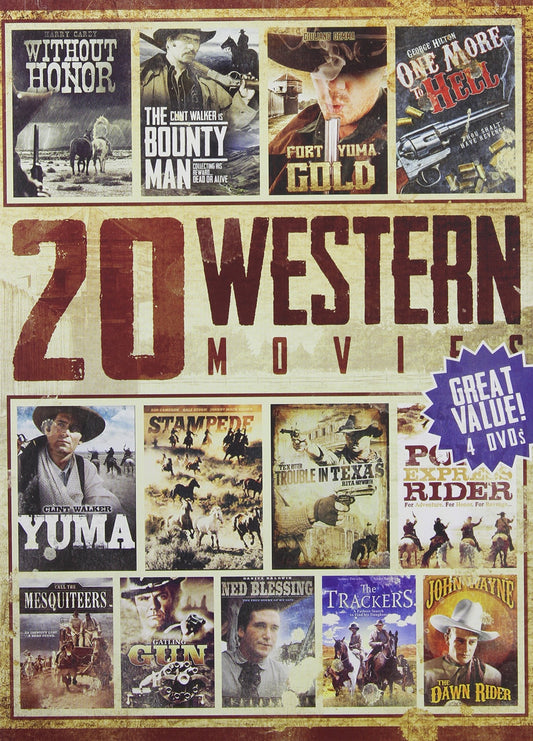 20-Movie Western Collection 4 [Import]