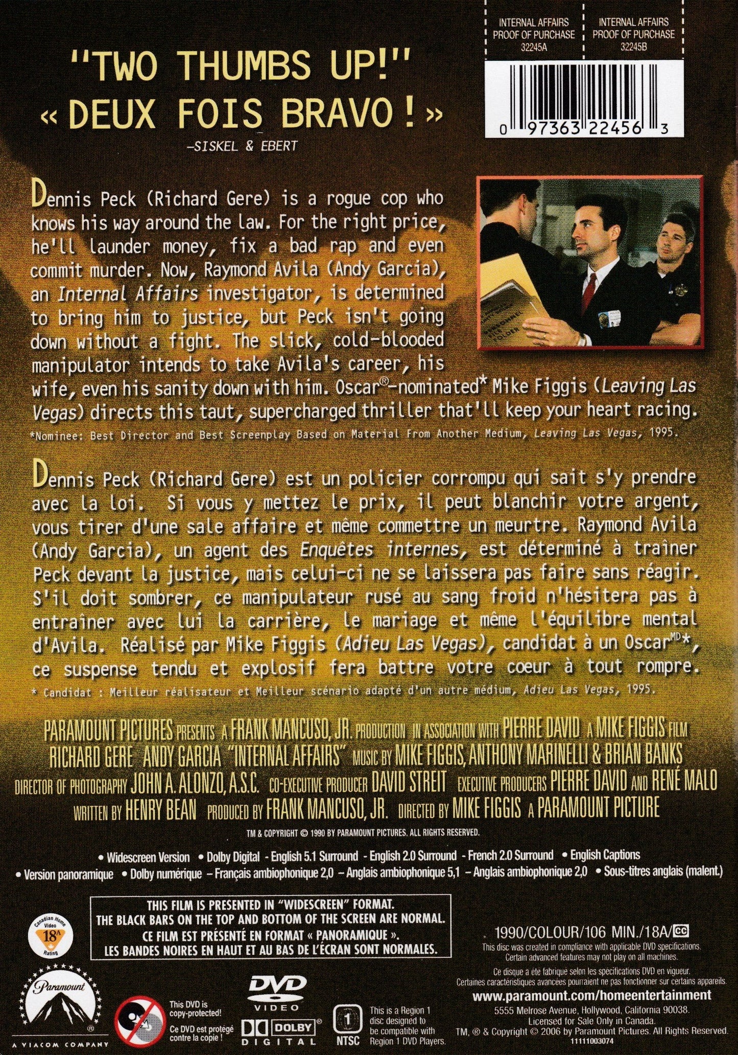 Internal Affairs - DVD