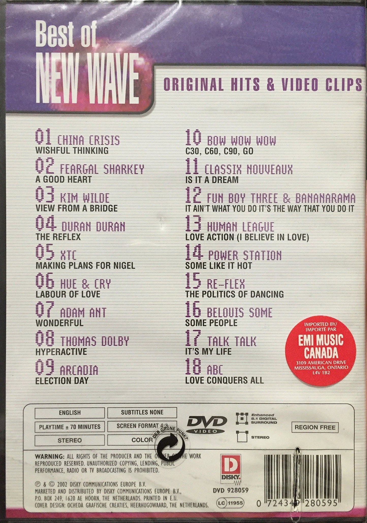 Best of New Wave Video's [Import]