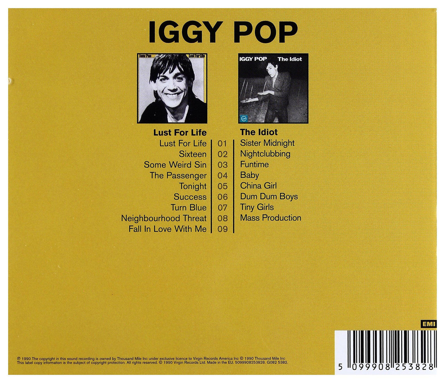 Iggy Pop / Classic Albums (Lust For Life / The Idiot) - CD