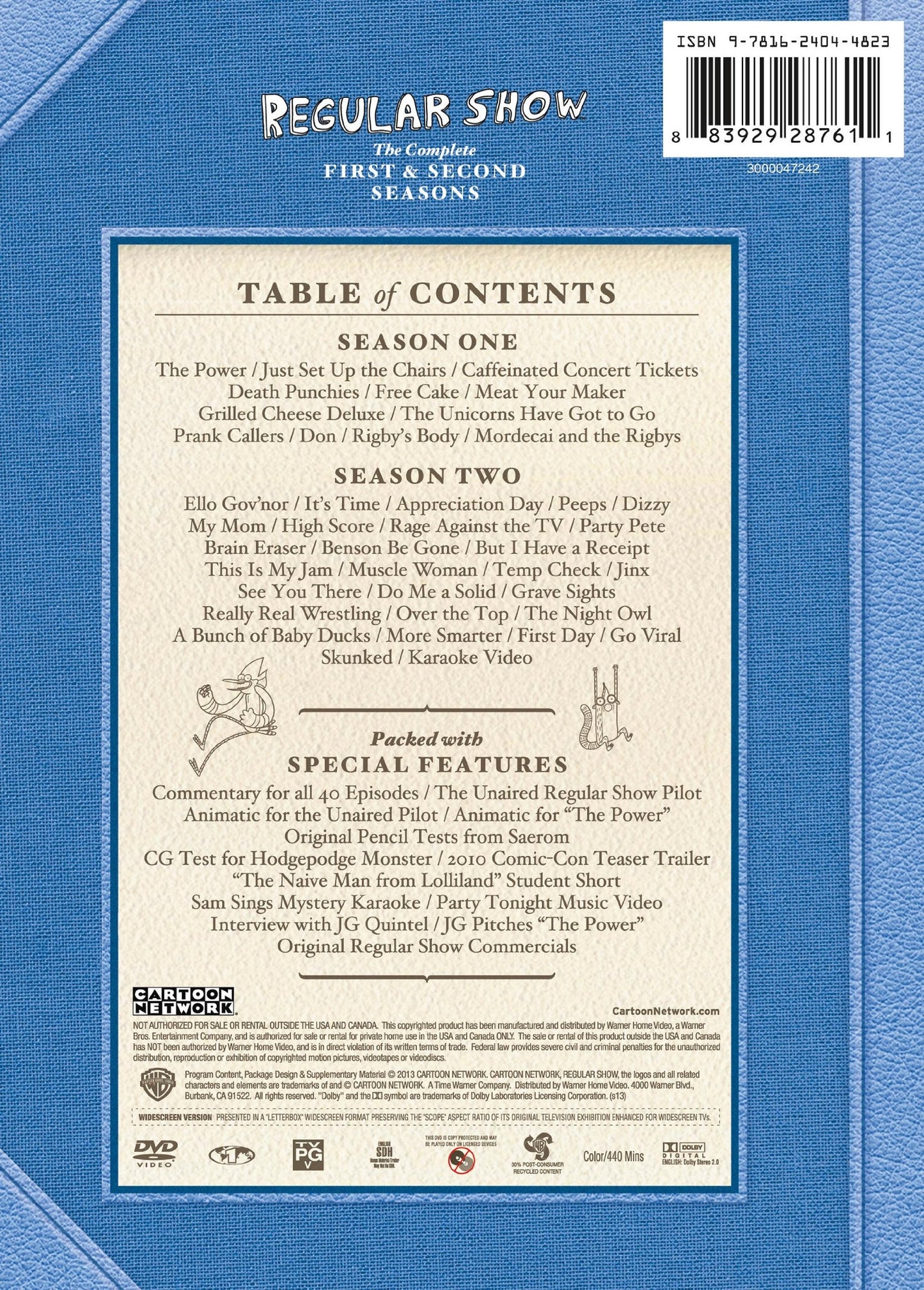 Regular Show: The Complete First And Second Seasons