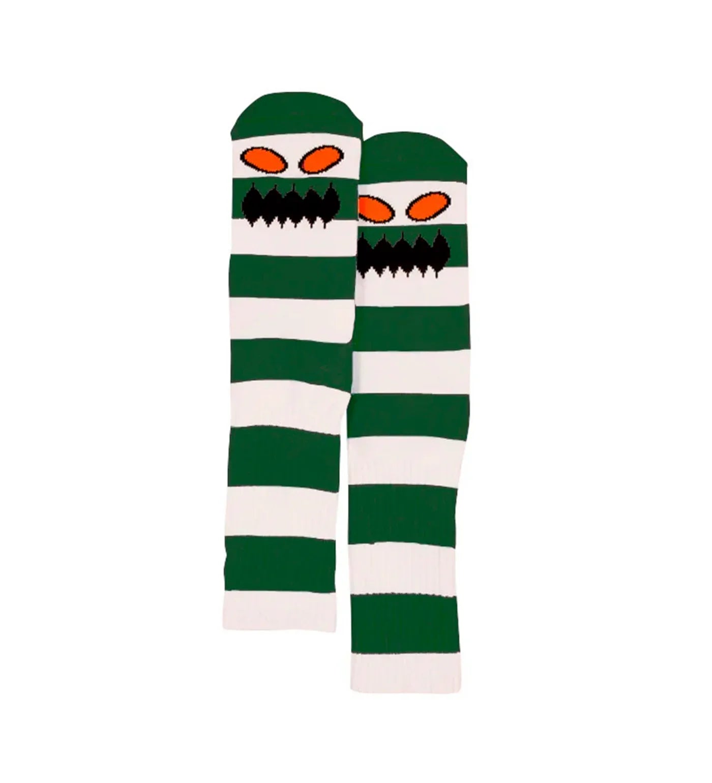 Toy Machine 'Monster Face' Crew Socks - Forest