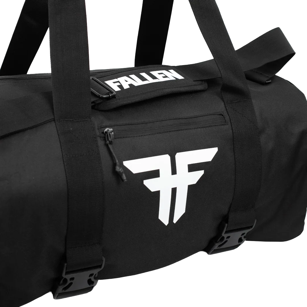 Fallen 'Utility' Small Duffle Bag - Black/White