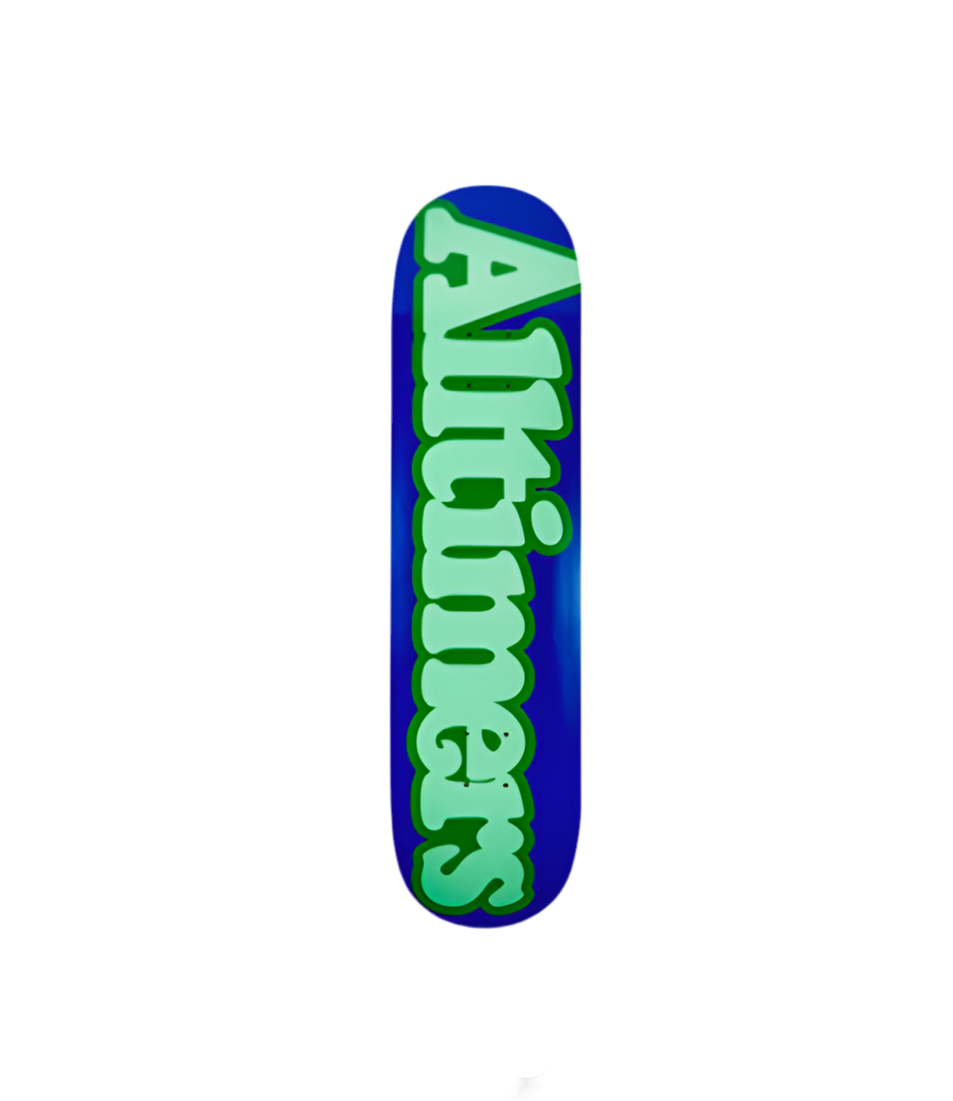 Alltimers 'Broadway' Skate Deck - Royal Blue
